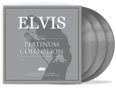 Elvis Presley Platinum Collection Silver Vinyl Edition [VINYL] - Image 1 of 3
