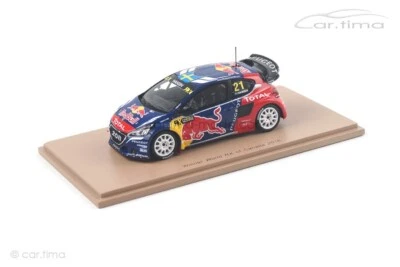 Peugeot 208 Vincitore World Rx Kanada 2016 Timmy Hansen Spark 1:43 S5194 - Immagine 1 di 4