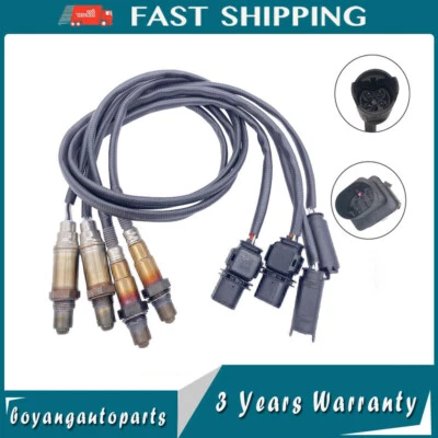 Set of 4 Upstream+Downstream Oxygen Sensor For BMW 325I 2.5L L6 2003 2004 2005 - Image 1 of 4