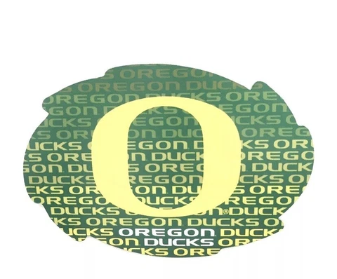 NCAA Repeating Name Swirl Auto Car Truck Magnet Decal - Oregon Ducks Cover