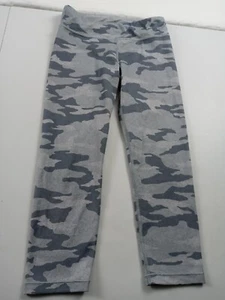 Athleta Girl Chit Chat Capri Leggings Size XL/14 Gray Camouflage Pants - Picture 1 of 9