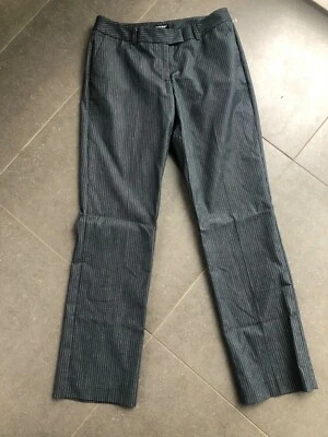 Pantalones Pantology azul marino a rayas talla 10 Foto 1 de 4