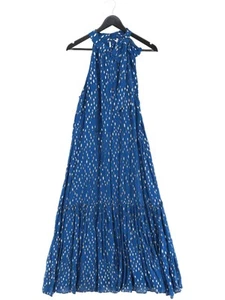 Monsoon Women's Maxi Dress UK 18 Blue Viscose with Other Maxi - Picture 1 of 5