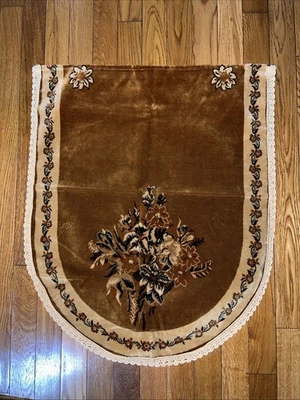 Juego de 8 fundas de sofá de terciopelo marrón Foto 1 de 4