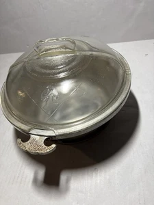 Cazuela de aluminio Guardian Service Ware de la década de 1940 de colección con tapa de vidrio - Imagen 1 de 6