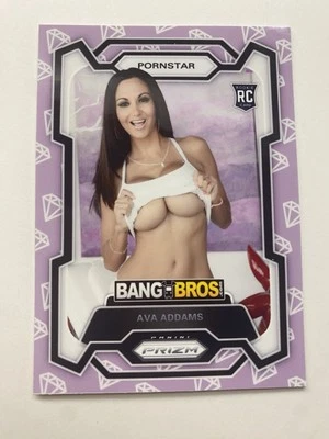 Tarjeta coleccionable Ava Addams hecha a medida para adultos | No Bang Bros | No Panini Prizm Foto 1 de 3