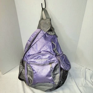Eastsport Backpack SLing Back Violet Color Women w coin purse EZ clean - Picture 1 of 7