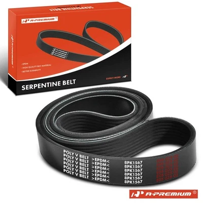 "Cinturón serpentino A-Premium 61,69"" para International Harvester 9100i SBA 9200i SBA" Foto 1 de 4