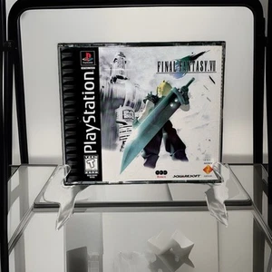 Final Fantasy VII 7 (Sony PlayStation 1 PS1, 1997) BLACK LABEL Complete In Case - Picture 1 of 22