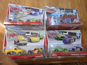 8 Cars Disney Pixar John Jeff Ruby 51 Pitty Hicks Juice 63 Sputter 92 Gasprin 70 - Picture 1 of 6