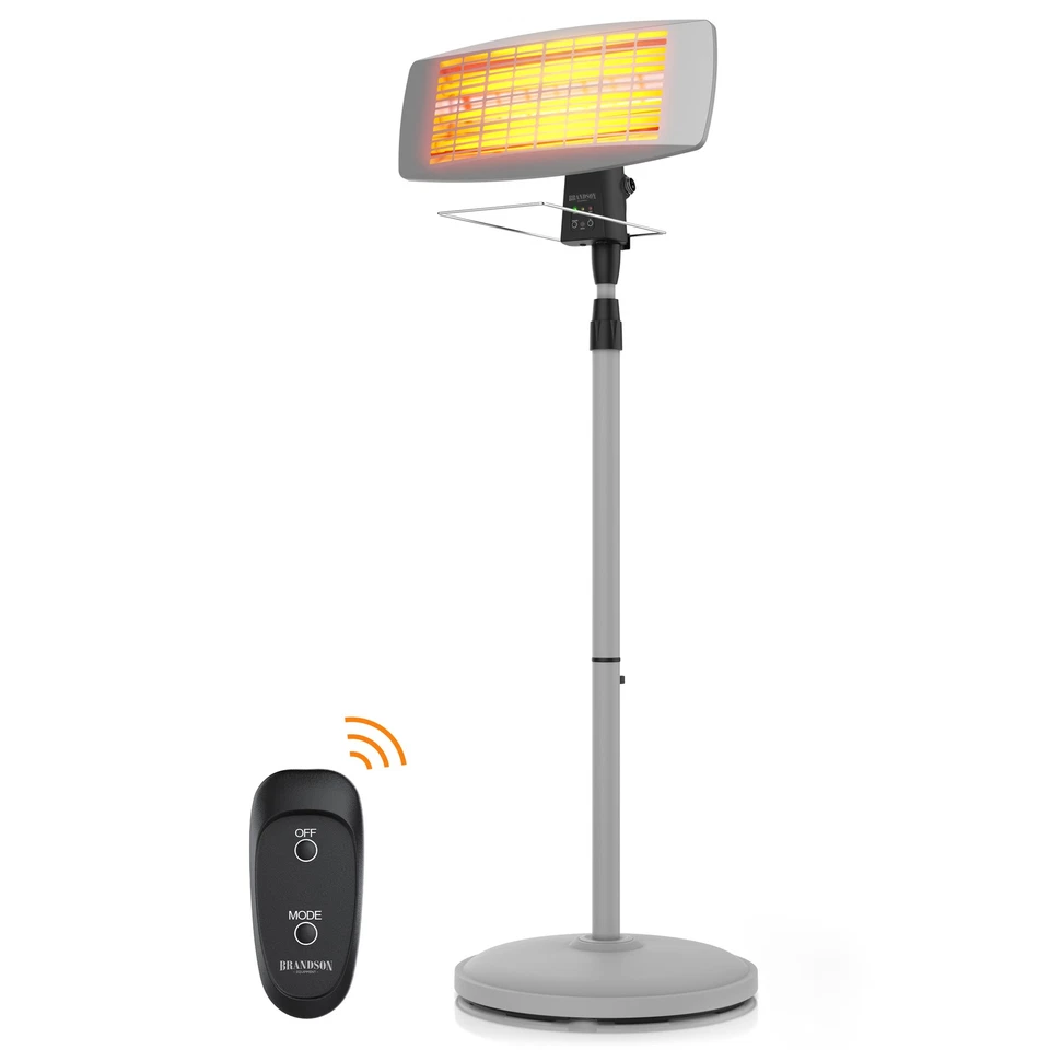 Heizstrahler - Brandson  | Standheizstrahler | Wickeltisch Heizstrahler | 1800W - Bild 1 von 4