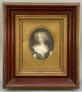 c. 1801 Superb Pair Georgian Hand-Coloured Portrait Engravings Of Actresses - Picture 1 of 11