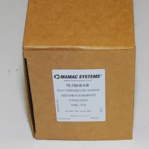 Mamac Systems TE-702-B-2-B Temp Sensor NEW - Picture 1 of 1