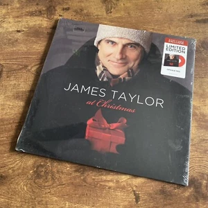 JAMES TAYLOR at Christmas LIMITED EDITION RED VINYL sealed NEW RARE HTF - Picture 1 of 3