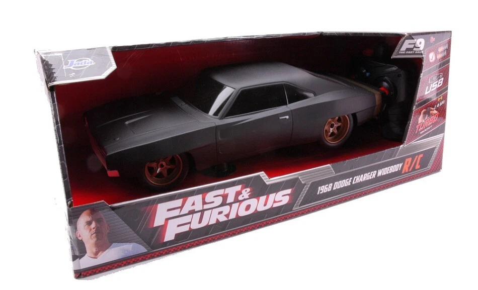 Jada Toys DOM'S DODGE CHARGER 1968 FAST & FURIOUS RADIOCONTROL 1:16 - Immagine 1 di 1
