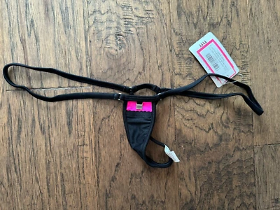 Wicked Weasel 482 "Esmoquin" Micro Tanga Fondo (Talla XL) Rosa Foto 1 de 4