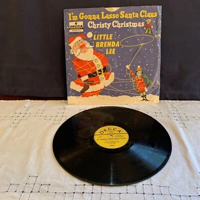 78 rpm Brenda Lee - I'm Gonna Lasso Santa Claus - USA DECCA  10" w/ Pic Sleeve - Image 1 of 4