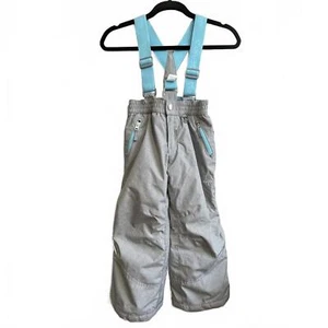 Gerry Girls SilverSnow Pants With Suspenders Size 5-6 - Picture 1 of 8