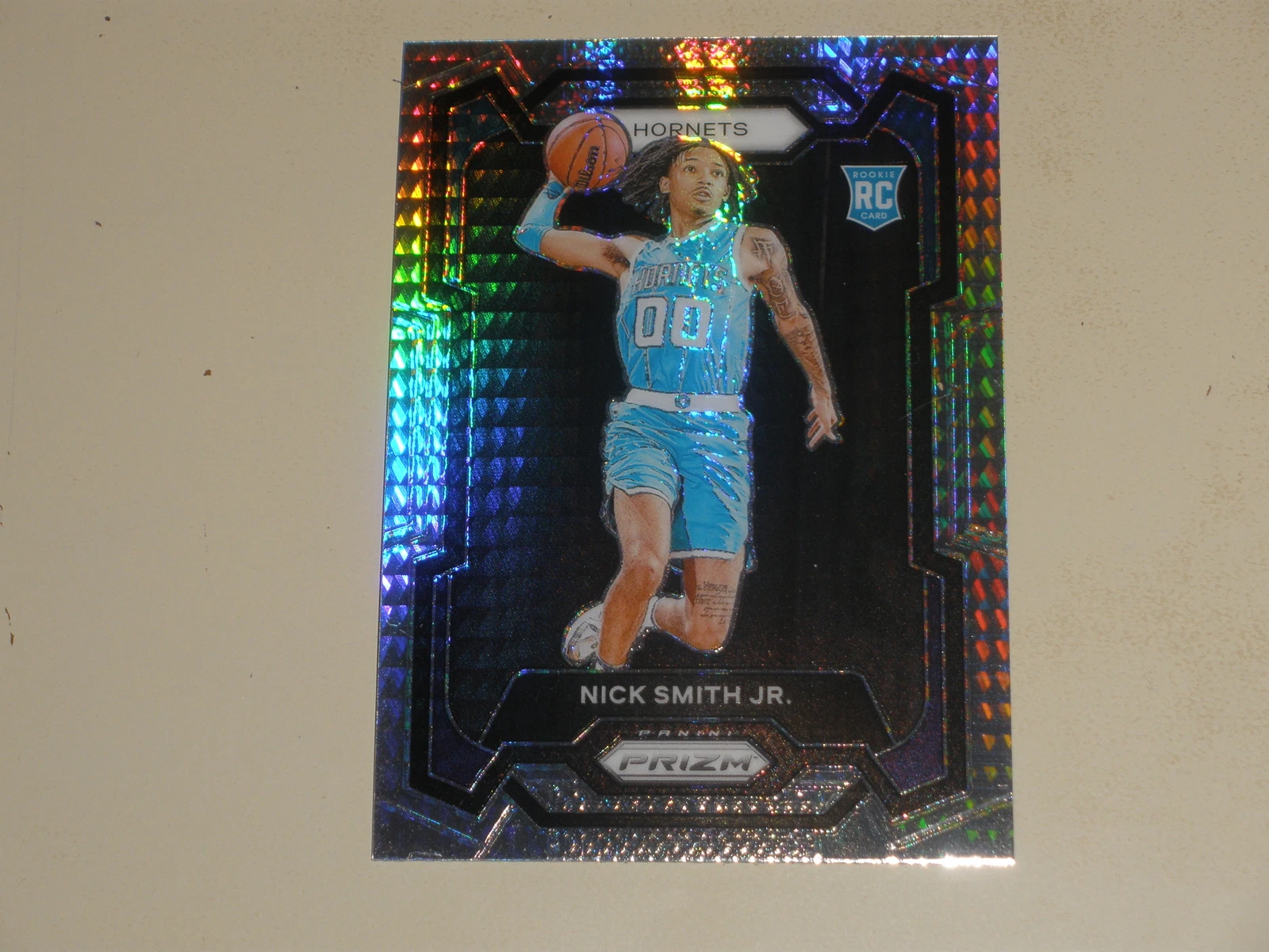 2023-24 Panini Prizm Hyper Prizm #135 Nick Smith Jr Rookie RC