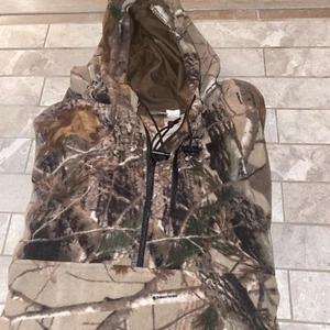 Mens 6X Camo Hunting Jacket Oversized Outfitters Outdoor Cold Weather Zip Coat - Picture 1 of 5