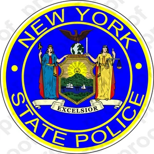 AUFKLEBER New York State Police Department - Bild 1 von 1