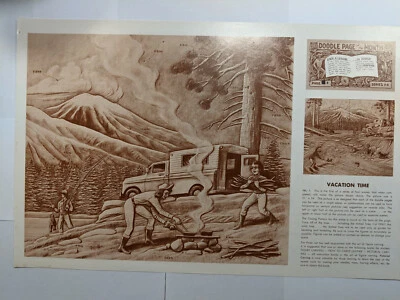 Leather Craft Doodle Patern    VACATION TIME - Image 1 of 4