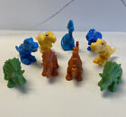 Lot Of 9 Paw Patrol Dino Rescue Action Figures Mini Spin Master Toys Collectible