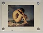 Louvre Flandrin Naked Young Man Sitting By The Sea   Poster