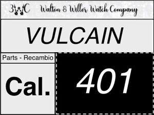 1 PC VULCAIN 401 Cricket Original Parts Genuine Replacement Nos 401 Vintage 3wc