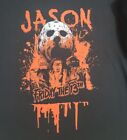 Friday the 13th JASON Voorhees schwarzes Herren-T-Shirt Größe XL NEU
