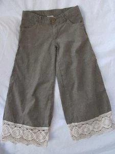 Persnickety Brown Flare Pants Size 7 - Picture 1 of 7