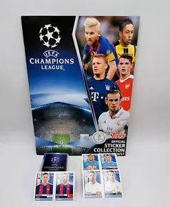 CHAMPIONS LEAGUE TOPPS 2016 2017 - Album vuoto + Set completo figurine - Picture 1 of 1