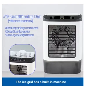 Air Conditioner Portable Fan Desktop Dual Spray Ultrasonic Atomization 3-Speed M - Bild 1 von 4