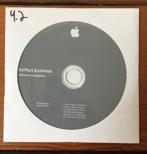 2005 Macintosh Mac AirPort Extreme Version 4.2 Software Installation CD-ROM - Picture 1 of 4