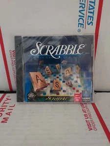 SEALED Scrabble CD Rom PC Crossword Game 1996 Hasbro Milton Bradley ~ #62k - Picture 1 of 2