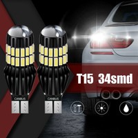 2pcs 921 W16W LED Reverse Backup Cargo Light Bulbs 12V 6000K White Super Bright