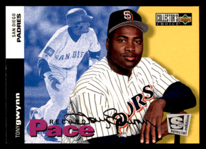 1995 Collector's Choice SE card #27 Tony Gwynn Silver Signature