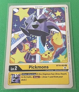 Pickmons BT10-003 U Alt Art Digimon TCG Official Tournament Pack Vol. 8 - Picture 1 of 1