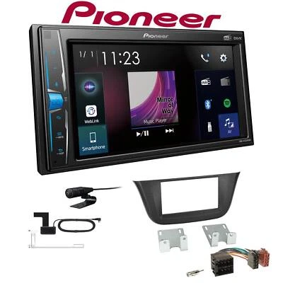 Pioneer Multimedia Autoradio Bluetooth DAB+ für Iveco Daily VI ab 2014 schwarz - Bild 1 von 4