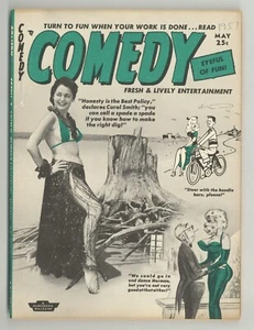 Comedy #36 Joy Reynolds Diane Wagner Bill Ward GGA 1957 Magazine Humorama M32162 - Picture 1 of 2