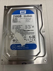 Western Digital Caviar Blue 250GB Hard Drive WD2500AAKX #6E - Picture 1 of 9