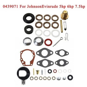 Kit de reconstrucción de carburador premium para motores JohnsonEvinrude 5 hp 6 hp 7 5 hp - Imagen 1 de 23
