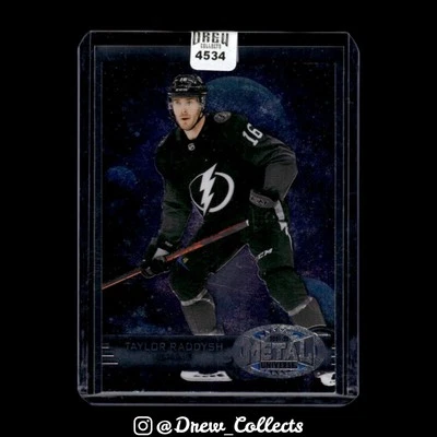 2021-22 SkyBox Metal Universe Taylor Raddysh Lightning 1997-98 Retro Rookies - Image 1 of 2