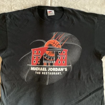 复古 90 年代 Michael Jordans 餐厅 XL 美国制造  — 第 1/4 张图片
