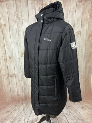 REGATTA Womens Size 18 Long Quilted Padded Coat Puffa Winter Full Length Duvet - Image 1 of 4