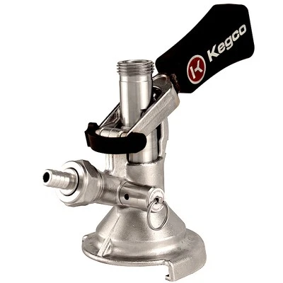 Kegco KT1104W-A Deslizante Alemán Sistema A Barril Grifo Acoplador Acero Inoxidable Foto 1 de 4