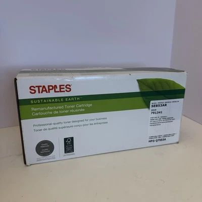 Cartucho de toner Staples SEB80AR compatível com HP80A - Imagem 1 de 2