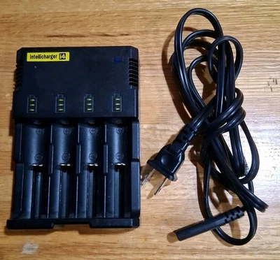 Sysmax NITECORE Intellicharger I4 Battery Charger 4 Slots - Image 1 of 2