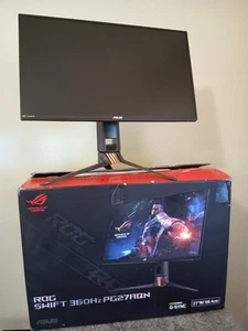 ASUS ROG Swift 360Hz 27” 1440P HDR Gaming Monitor (PG27AQN) - QHD (2560 x 1440), - Picture 1 of 13
