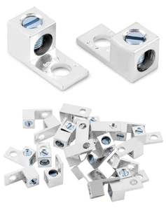 25 piezas terminales mecánicos de aleación de aluminio, conectores de cable estañados para 14-2 AWG - Imagen 1 de 12